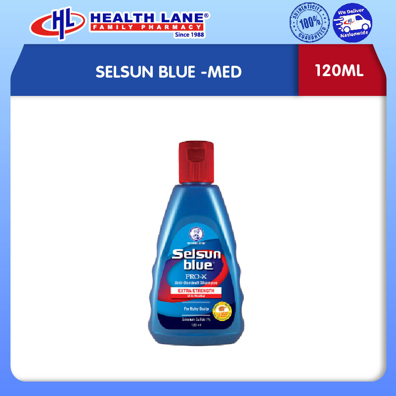 SELSUN BLUE-MED 120ML